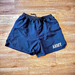 Army Running Shorts